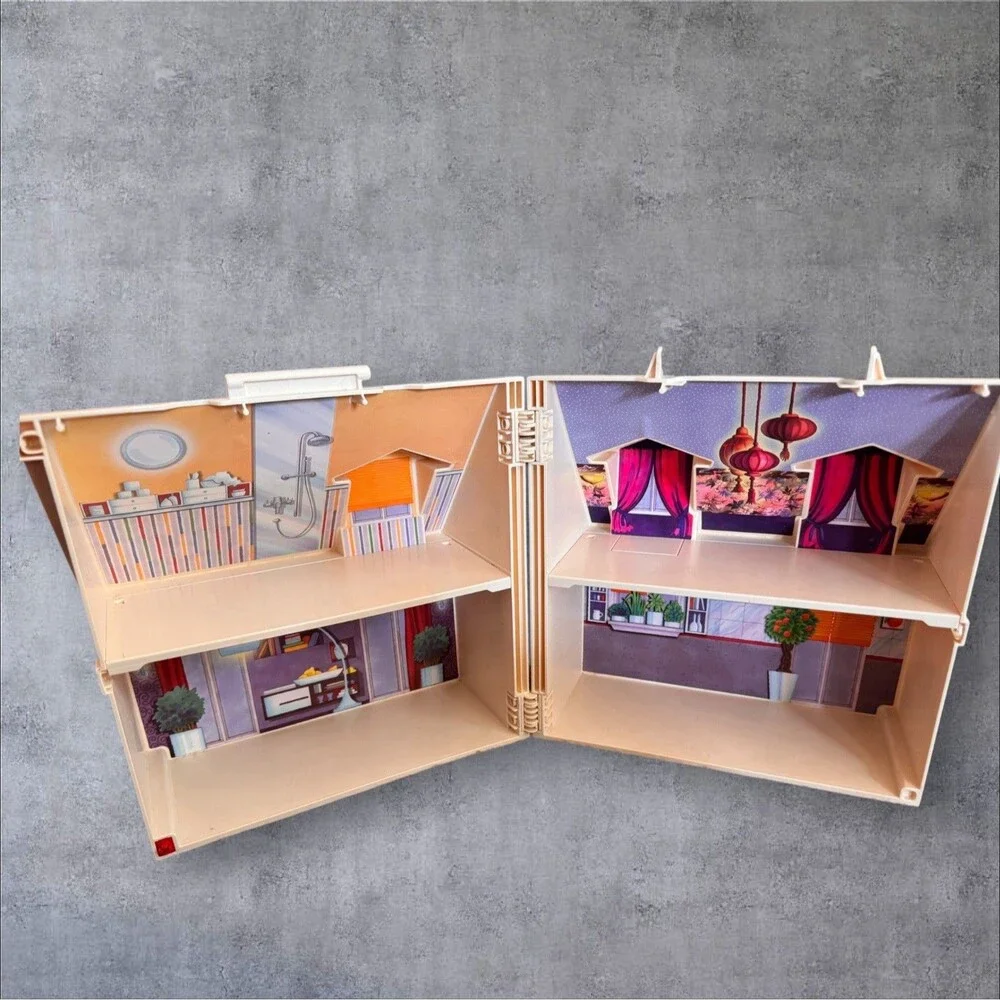 Playmobil 2005 Geobra‎ Take Along Modern Doll House Without Contents